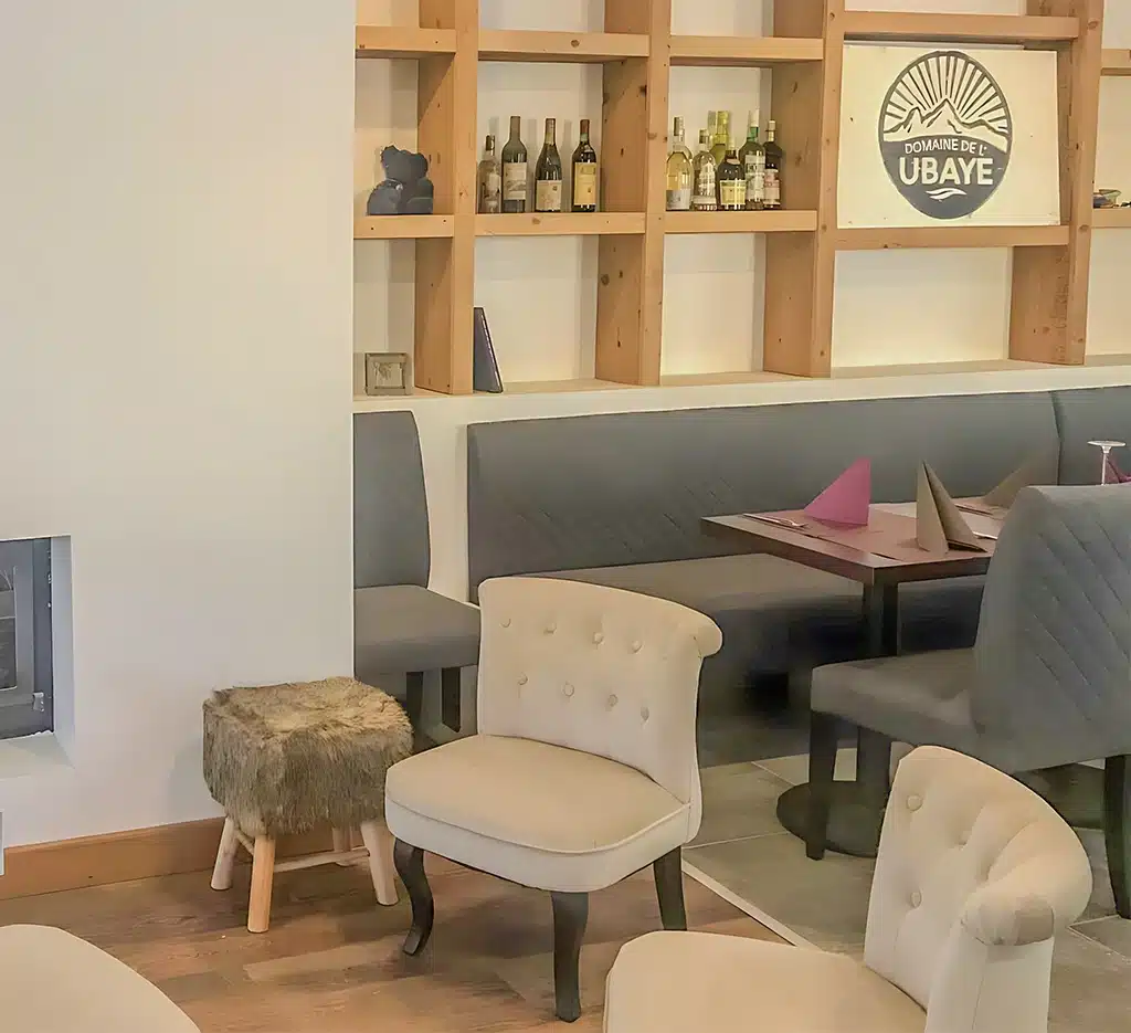 cosy atmosphere in the restaurant