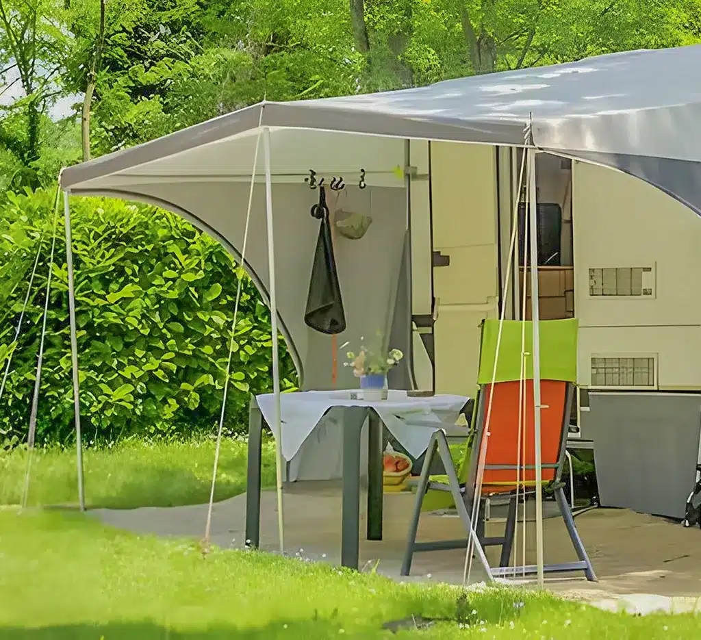 camping met caravanplaatsen