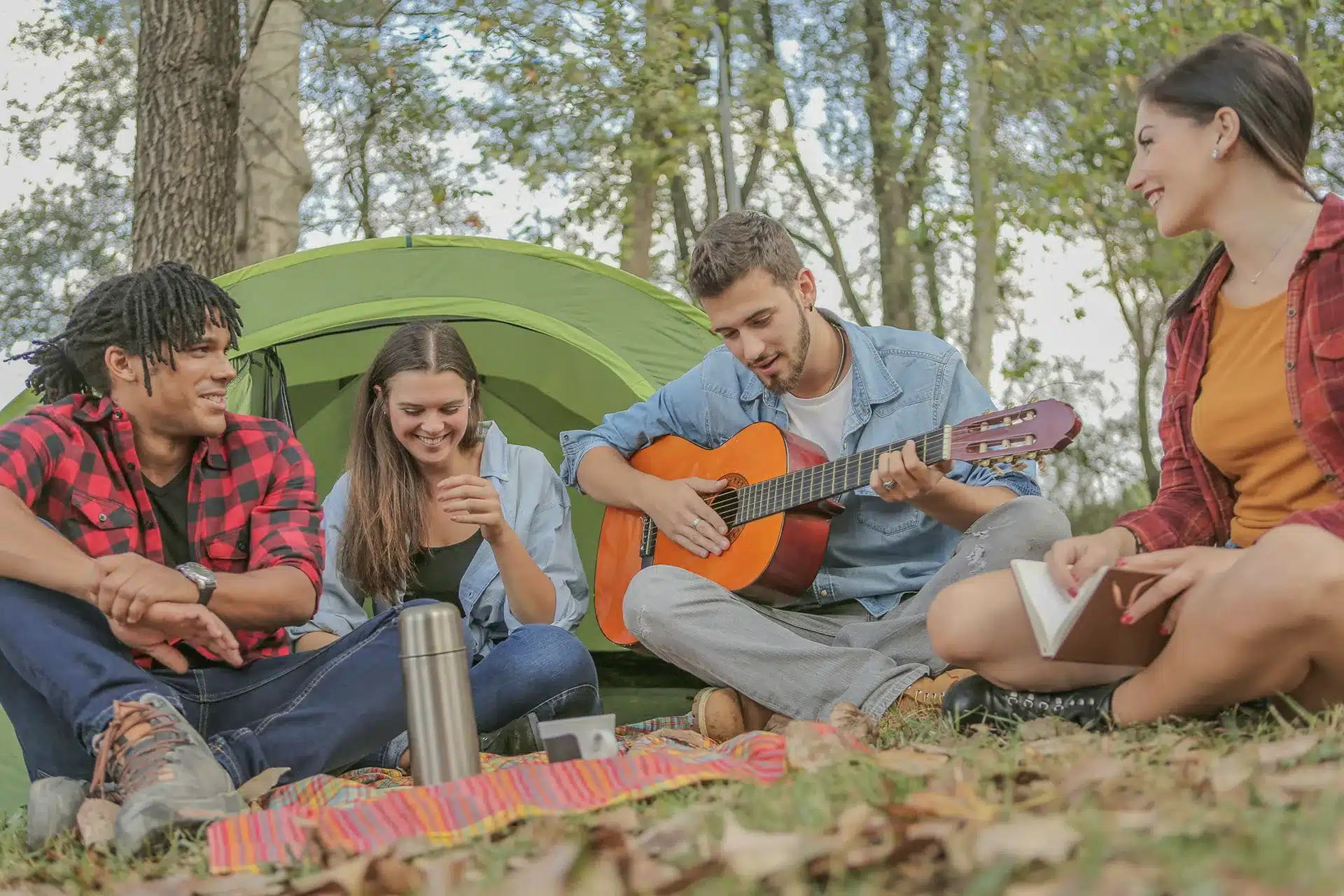 emplacement au camping pres de barcelonnette