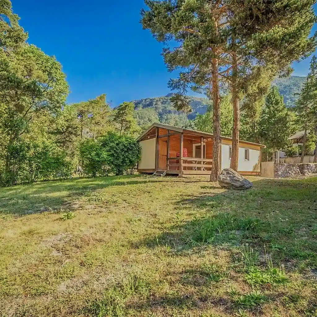 natuurvakantie op de camping bij barcelonette